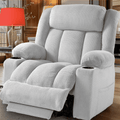 Large-Wide Power Lift Recliner Chair for Elderly, Big and Tall, Heat and Massage, Lift Chairs Recliners with Extended Footrest, Remote Control, 2 Cup Holders