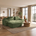 85" Oversized Cloud Modular Sofa, High Back & Extra Deep Seat, No Assembly Required Soft Chenille, Single Seat,Gray