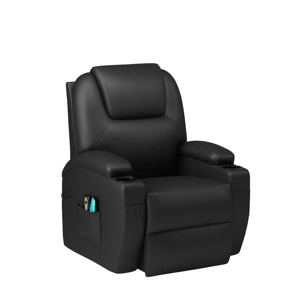 Electric Power Lift Recliner Chair for Elderly, Black